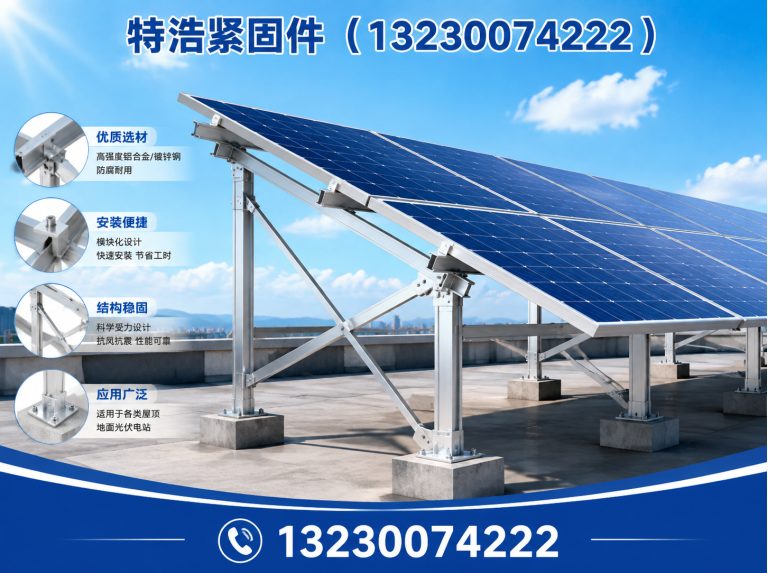 邯郸光伏支架展示图